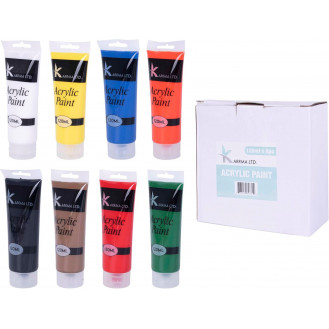 Acrylic Paint 8 Tubes 