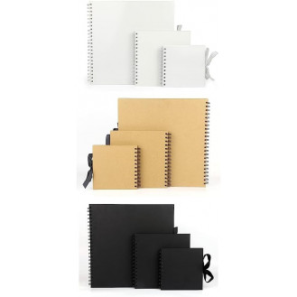 Brown Square Scrap book Photo Album