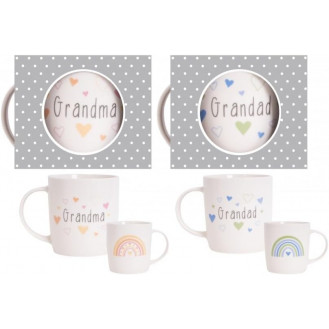 Grandparents Mugs Set