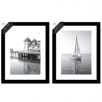 A4 Photo Frames- Black Basic - 12"x 16"