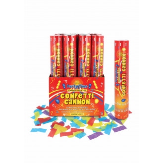 Party Time Multicolour Paper Confetti Cannon (30cm)