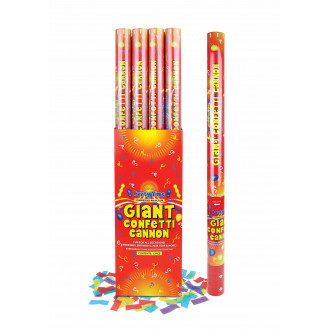Party Time Multicolour Paper Confetti Cannon (80cm)