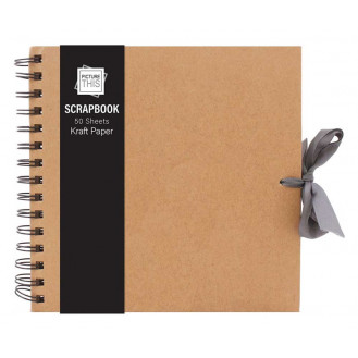Scrap Book - 50 Sheet Kraft Paper - Medium