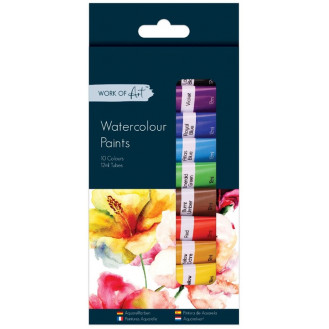 Water Colour Paints 10 x 12 ml tubes