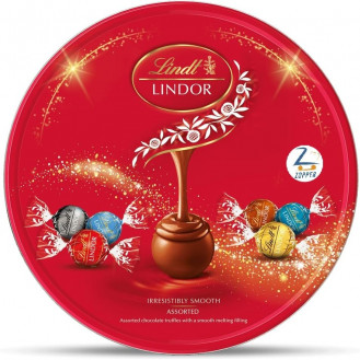 Assorted Chocolate Truffles Tin 450g
