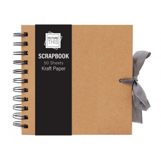 Scrap Book - 50 Sheet Kraft Paper - Small